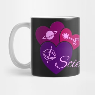 Heart for Science Mug